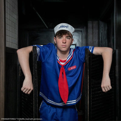 Stranger Things: Costume Steve Harrington Scoops Ahoy Taglia S/M - Cinereplicas