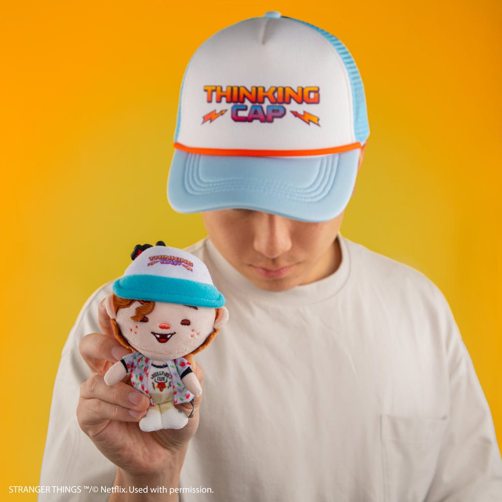 Peluche portachiavi Stranger Things Dustin Henderson 12 cm Cinereplicas