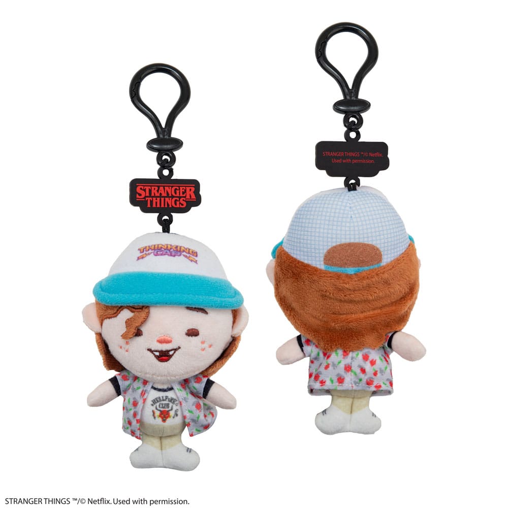 Peluche portachiavi Stranger Things Dustin Henderson 12 cm Cinereplicas