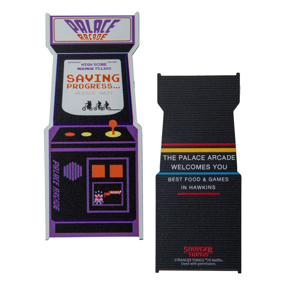 Stranger Things Segnalibro Arcade in Metallo Cinereplicas