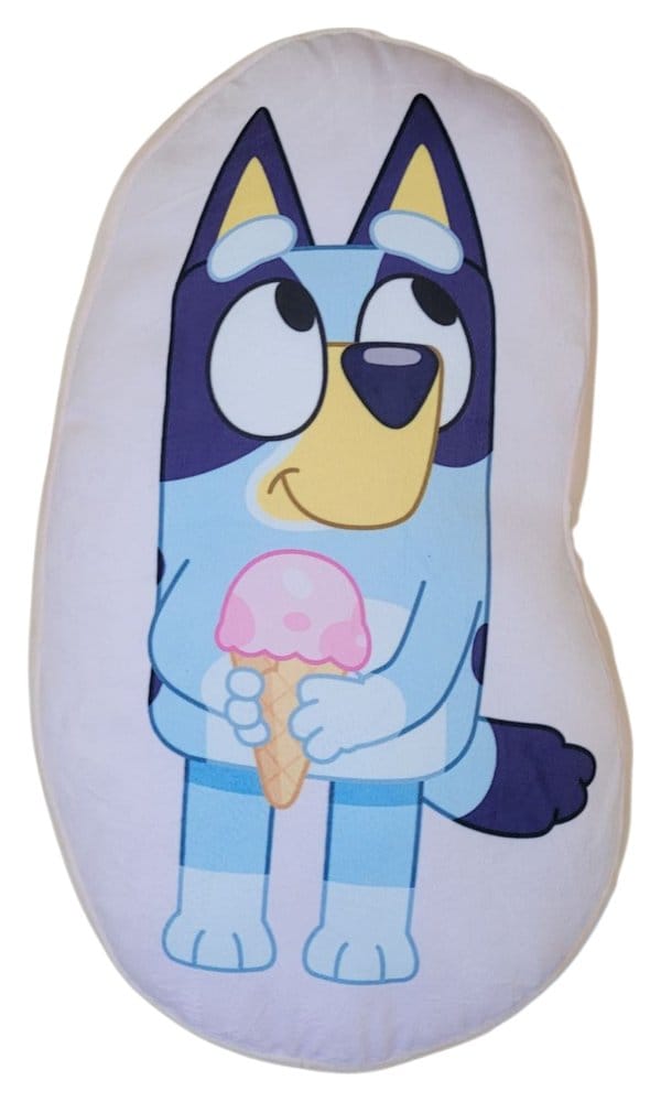 Cuscino Bluey sagomato Bluey Ice White 40 cm Halantex