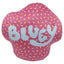 Cuscino sagomato Bluey in velboa rosa, 40 cm, Halantex