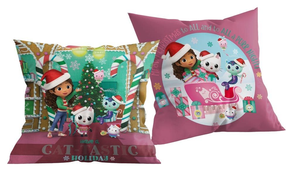 Cuscino Gabby's Dollhouse Natale 40x40 cm Halantex