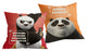 Cuscino Kung Fu Panda Inner Peace 40x40 cm Halantex