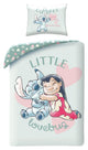 Copripiumino Lilo & Stitch Little Lovebug Halantex 140 x 200 cm con Federa 70 x 90 cm