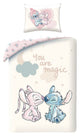 Copripiumino Lilo & Stitch You Are Magic 140 x 200 cm con Federa 70 x 90 cm Halantex
