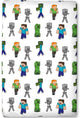 Minecraft Lenzuolo con angoli 90 x 200 cm Halantex