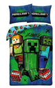 Minecraft Set Copripiumino e Federa 140x200 cm Halantex