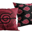 Cuscino decorativo Naruto Shippuden con logo, 40 x 40 cm, Halantex