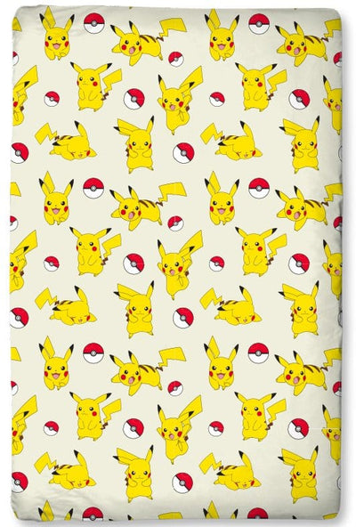 Lenzuolo con angoli Pokémon Pikachu 90 x 200 cm Halantex