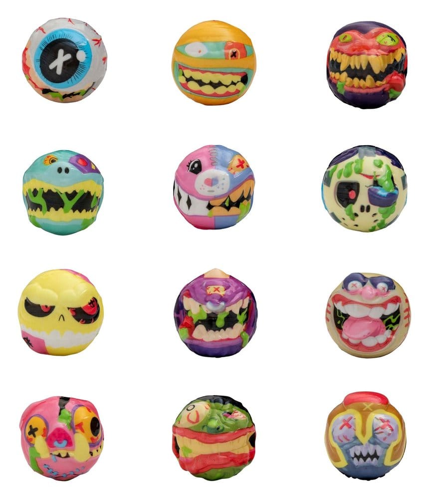 Mad Balls Palline Rimbalzine Collezionabili Anni '80 - Espositore da 40 - Hunter Products