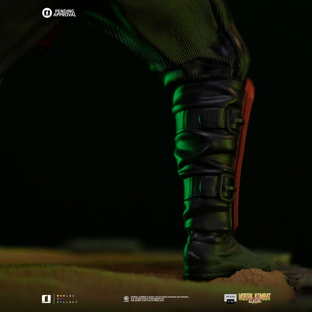 Statua Mortal Kombat Art Scale 1/10 Ermac Ninjas Collection Iron Studios 21 cm