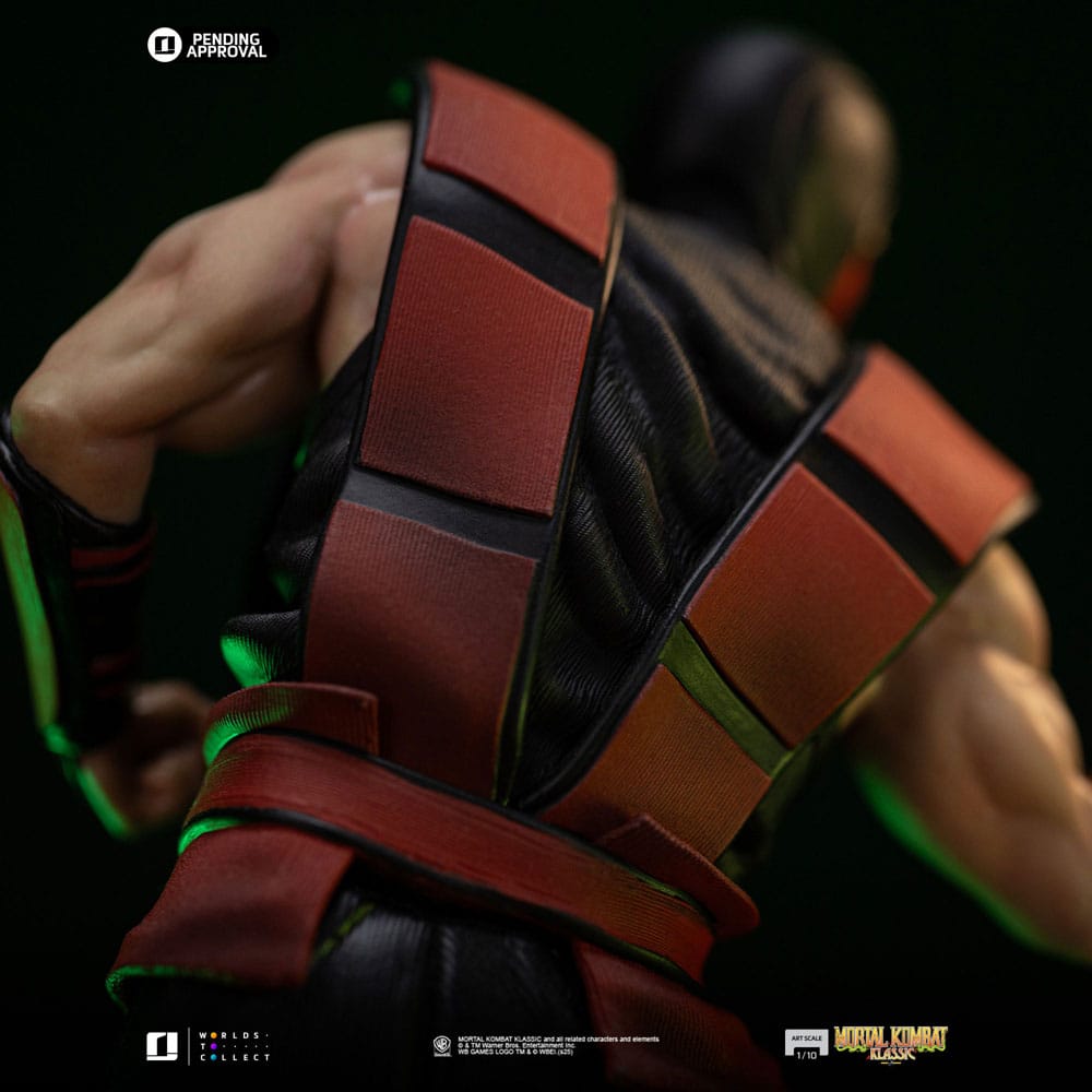 Statua Mortal Kombat Art Scale 1/10 Ermac Ninjas Collection Iron Studios 21 cm