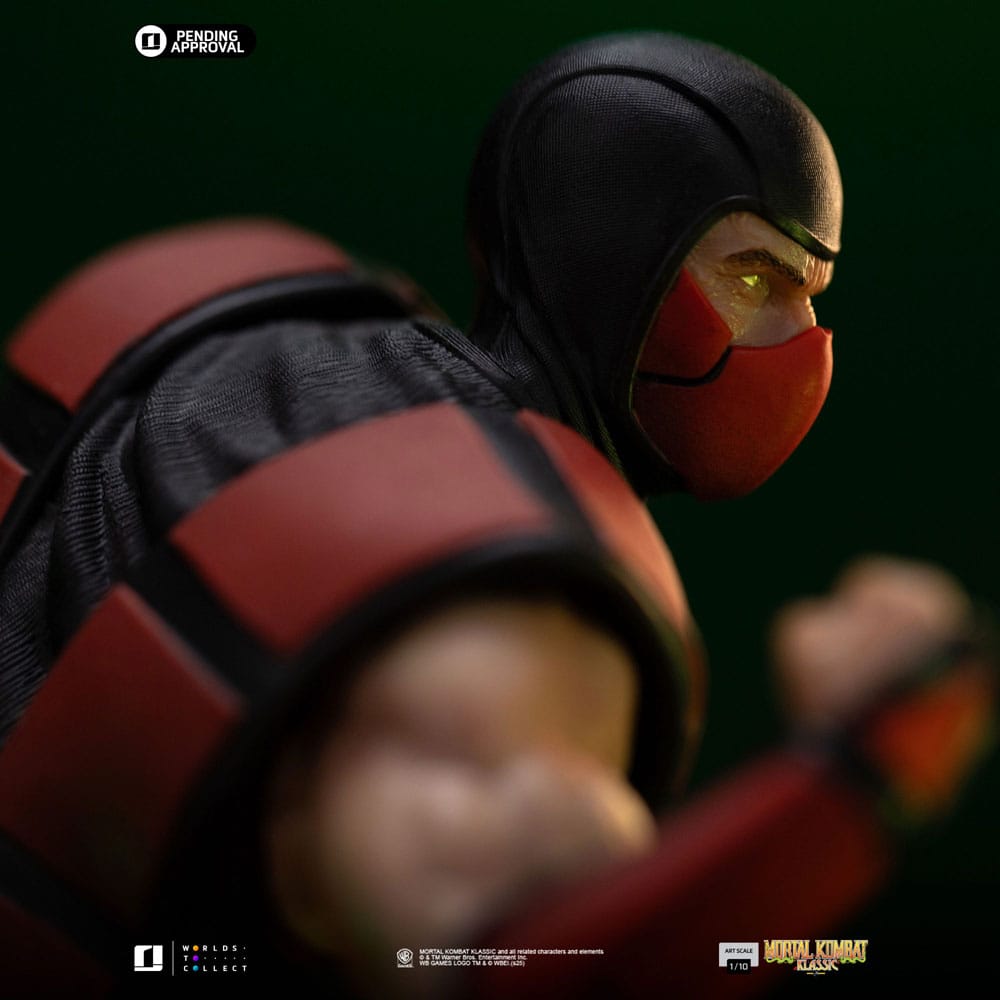 Statua Mortal Kombat Art Scale 1/10 Ermac Ninjas Collection Iron Studios 21 cm