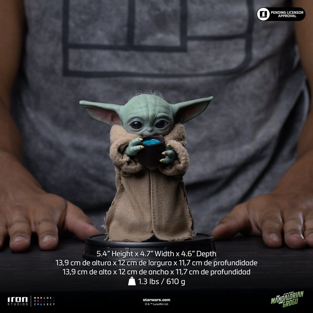 Statua Grogu Collezione Grogu - The Mandalorian & Grogu di Iron Studios