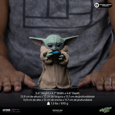 Statua Grogu Collezione Grogu - The Mandalorian & Grogu di Iron Studios