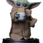 Statua Grogu con carrello snack, collezione Grogu, Star Wars: The Mandalorian & Grogu, Iron Studios