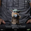 Statua Grogu con carrello snack, collezione Grogu, Star Wars: The Mandalorian & Grogu, Iron Studios