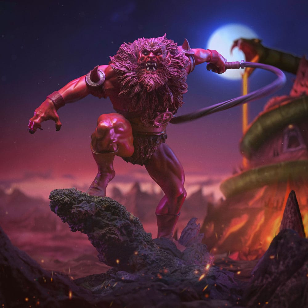 Statua Art Scale 1/10 Red Beast Man (Edizione Esclusiva 2024) 23 cm - Masters of the Universe - Iron Studios