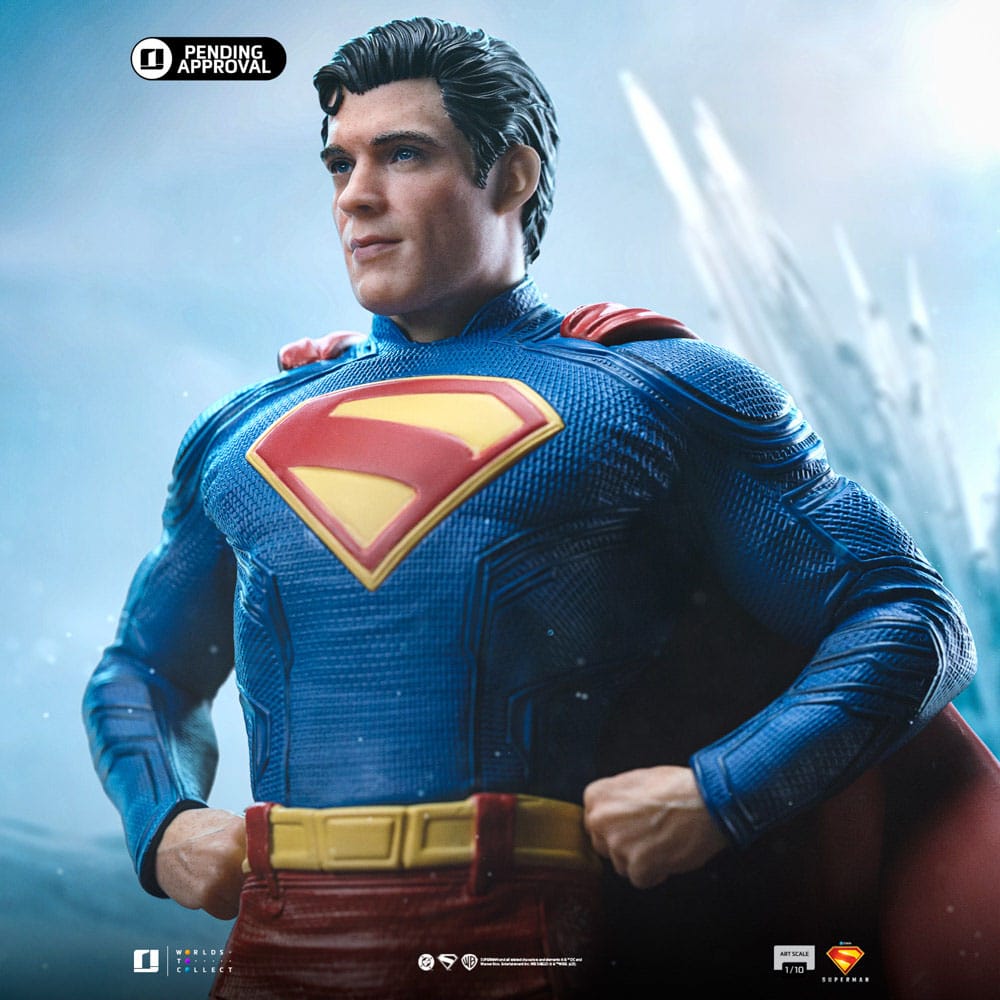 Statua Superman & Krypto Legacy Art Scale 1/10 Iron Studios 32 cm