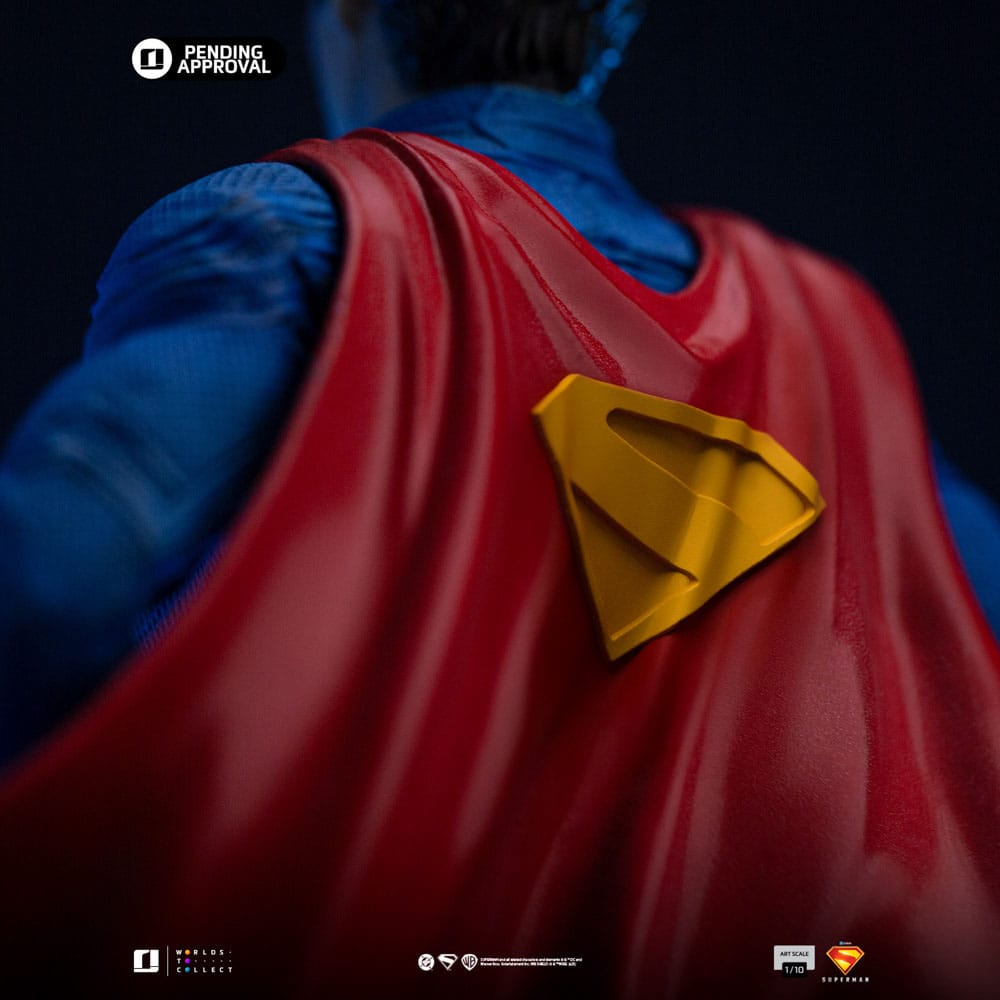 Statua Superman & Krypto Legacy Art Scale 1/10 Iron Studios 32 cm