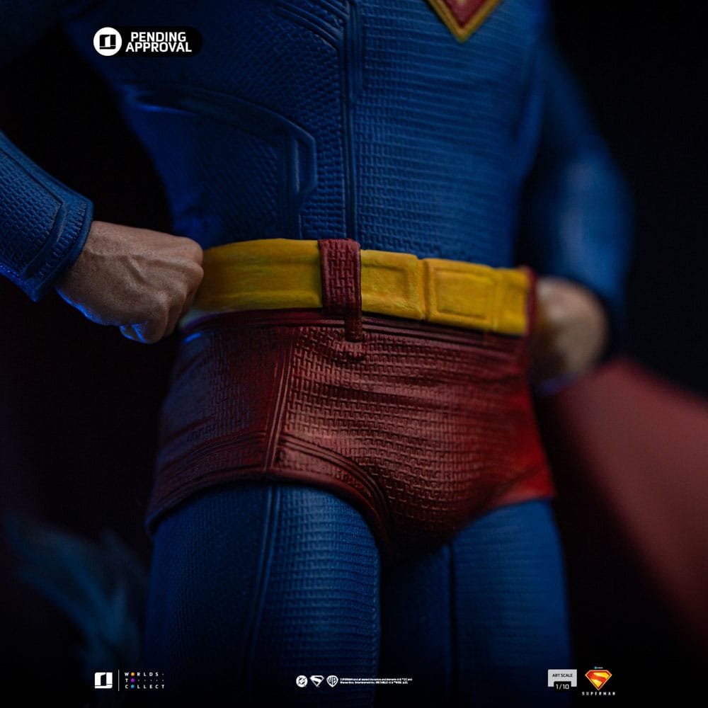 Statua Superman & Krypto Legacy Art Scale 1/10 Iron Studios 32 cm