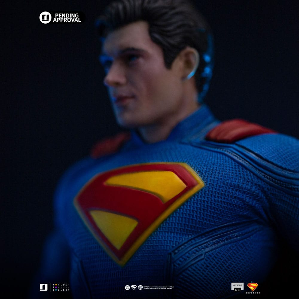Statua Superman & Krypto Legacy Art Scale 1/10 Iron Studios 32 cm