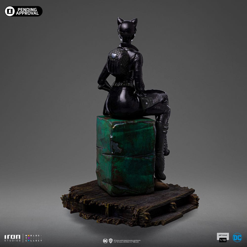 Statua Catwoman Gotham City Sirens DC Comics Art Scale 1/10 Iron Studios 21 cm