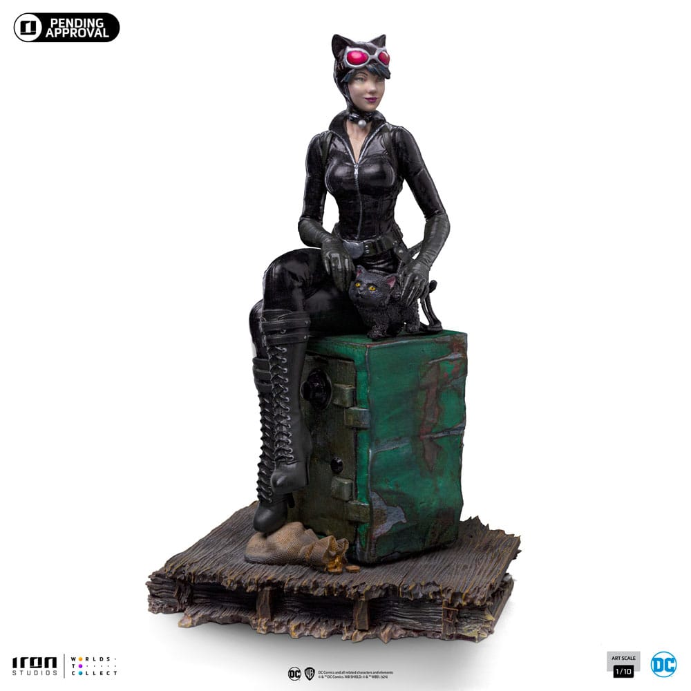 Statua Catwoman Gotham City Sirens DC Comics Art Scale 1/10 Iron Studios 21 cm