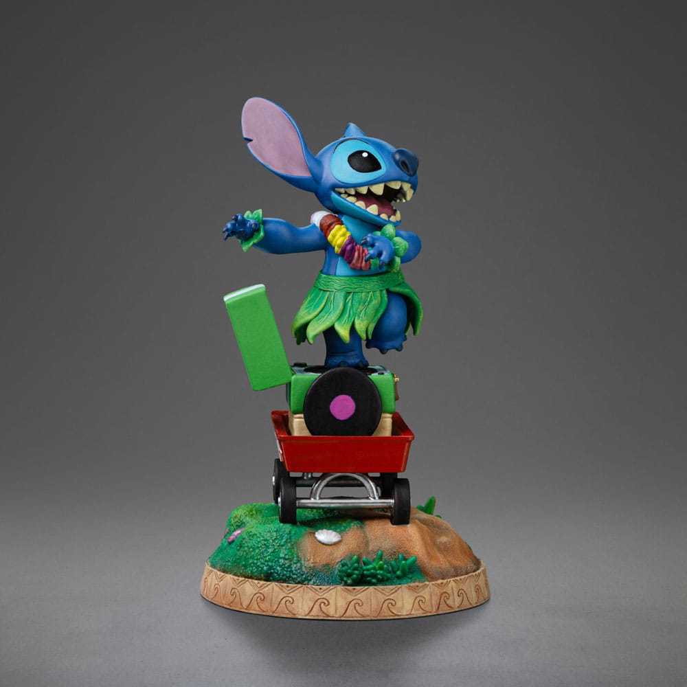 Lilo & Stitch Art Scale Statua 1/10 Stitch Hula 17 cm - Iron Studios