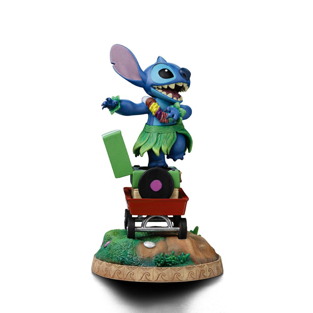 Lilo & Stitch Art Scale Statua 1/10 Stitch Hula 17 cm - Iron Studios
