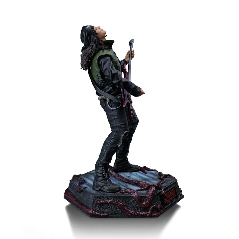 Statua Eddie Munson Stranger Things Deluxe Art Scale 1/10 Iron Studios 20 cm