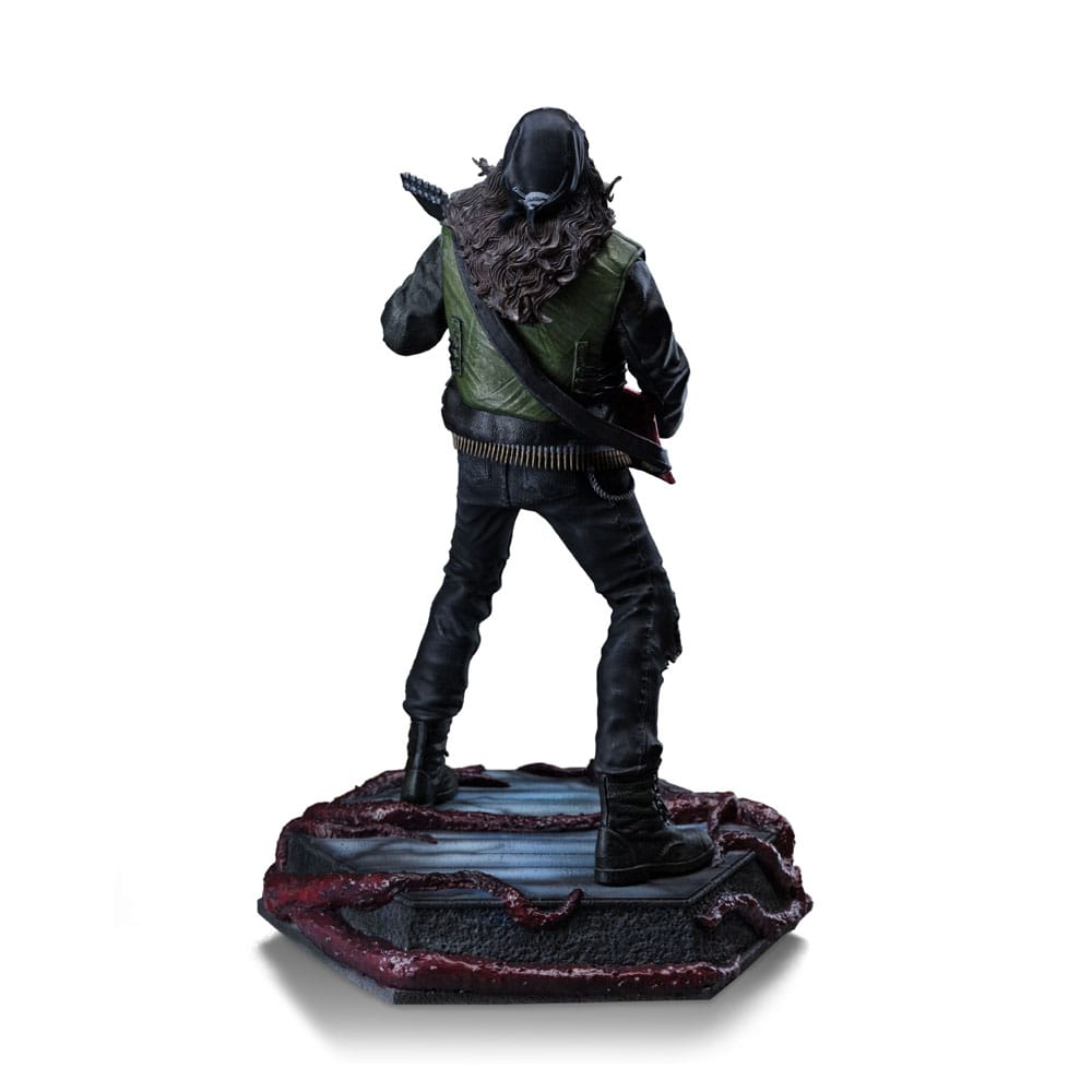 Statua Eddie Munson Stranger Things Deluxe Art Scale 1/10 Iron Studios 20 cm
