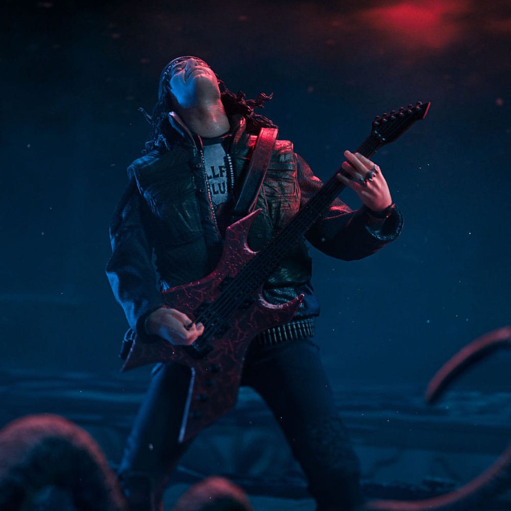 Statua Eddie Munson Stranger Things Deluxe Art Scale 1/10 Iron Studios 20 cm