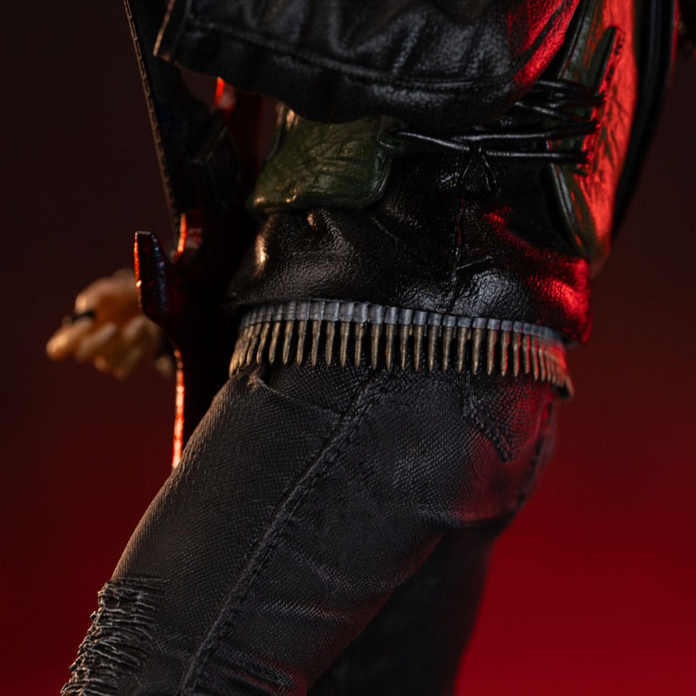 Statua Eddie Munson Stranger Things Deluxe Art Scale 1/10 Iron Studios 20 cm