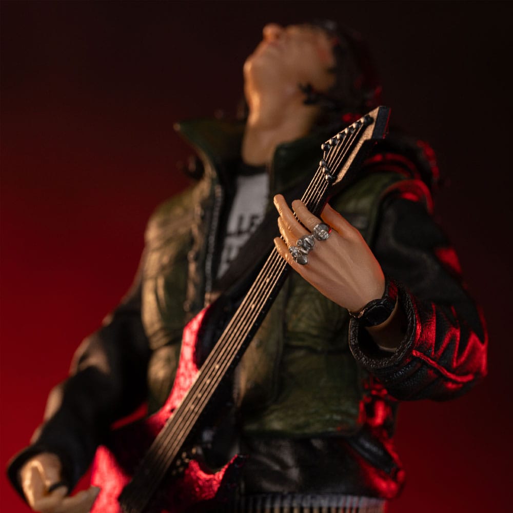 Statua Eddie Munson Stranger Things Deluxe Art Scale 1/10 Iron Studios 20 cm