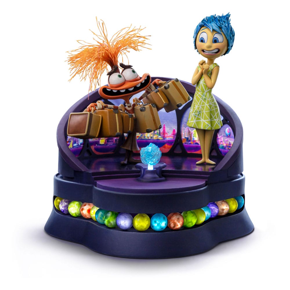 Inside Out 2 Deluxe Art Scale Statue 1/10 Gioia e Ansia 26 cm Iron Studios