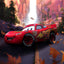 Statua Lightning McQueen - Cars - Art Scale 1/10 di Iron Studios, 11 cm