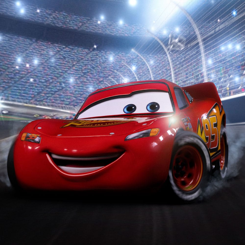 Statua Lightning McQueen - Cars - Art Scale 1/10 di Iron Studios, 11 cm