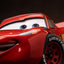 Statua Lightning McQueen - Cars - Art Scale 1/10 di Iron Studios, 11 cm