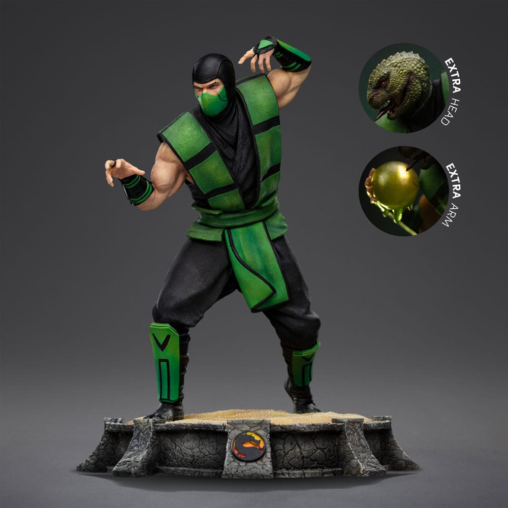 Statua Reptile Mortal Kombat Art Scale 1/10 Iron Studios 20 cm