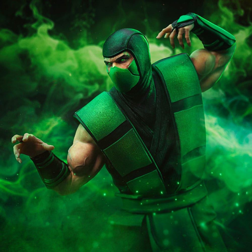 Statua Reptile Mortal Kombat Art Scale 1/10 Iron Studios 20 cm