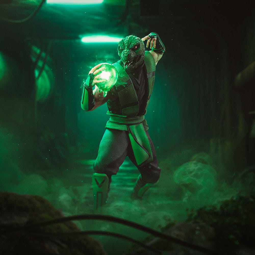 Statua Reptile Mortal Kombat Art Scale 1/10 Iron Studios 20 cm