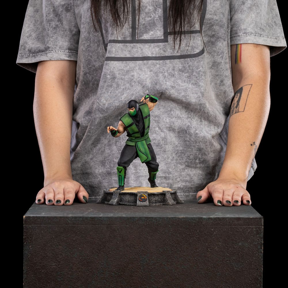 Statua Reptile Mortal Kombat Art Scale 1/10 Iron Studios 20 cm