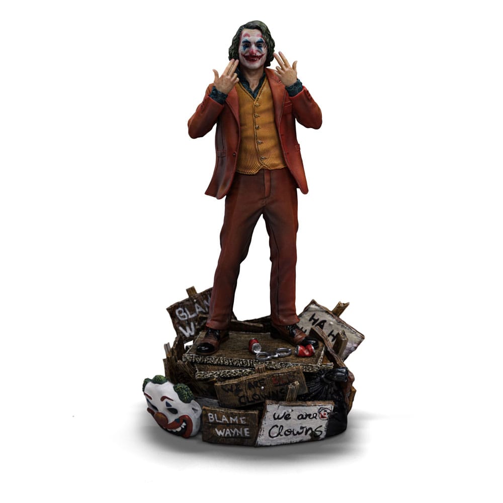 DC Comics Art Scale Deluxe Statua 1/10 Joker (Arthur Fleck) 19 cm - Iron Studios