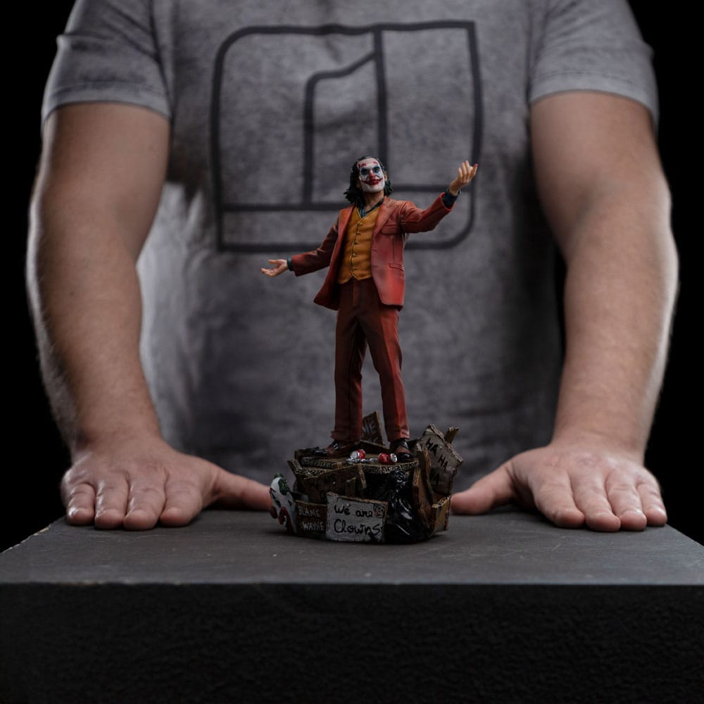 DC Comics Art Scale Deluxe Statua 1/10 Joker (Arthur Fleck) 19 cm - Iron Studios