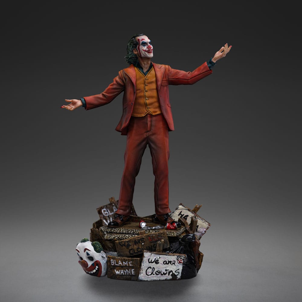 DC Comics Art Scale Deluxe Statua 1/10 Joker (Arthur Fleck) 19 cm - Iron Studios