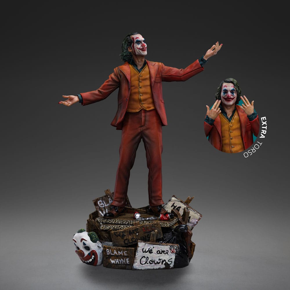 DC Comics Art Scale Deluxe Statua 1/10 Joker (Arthur Fleck) 19 cm - Iron Studios
