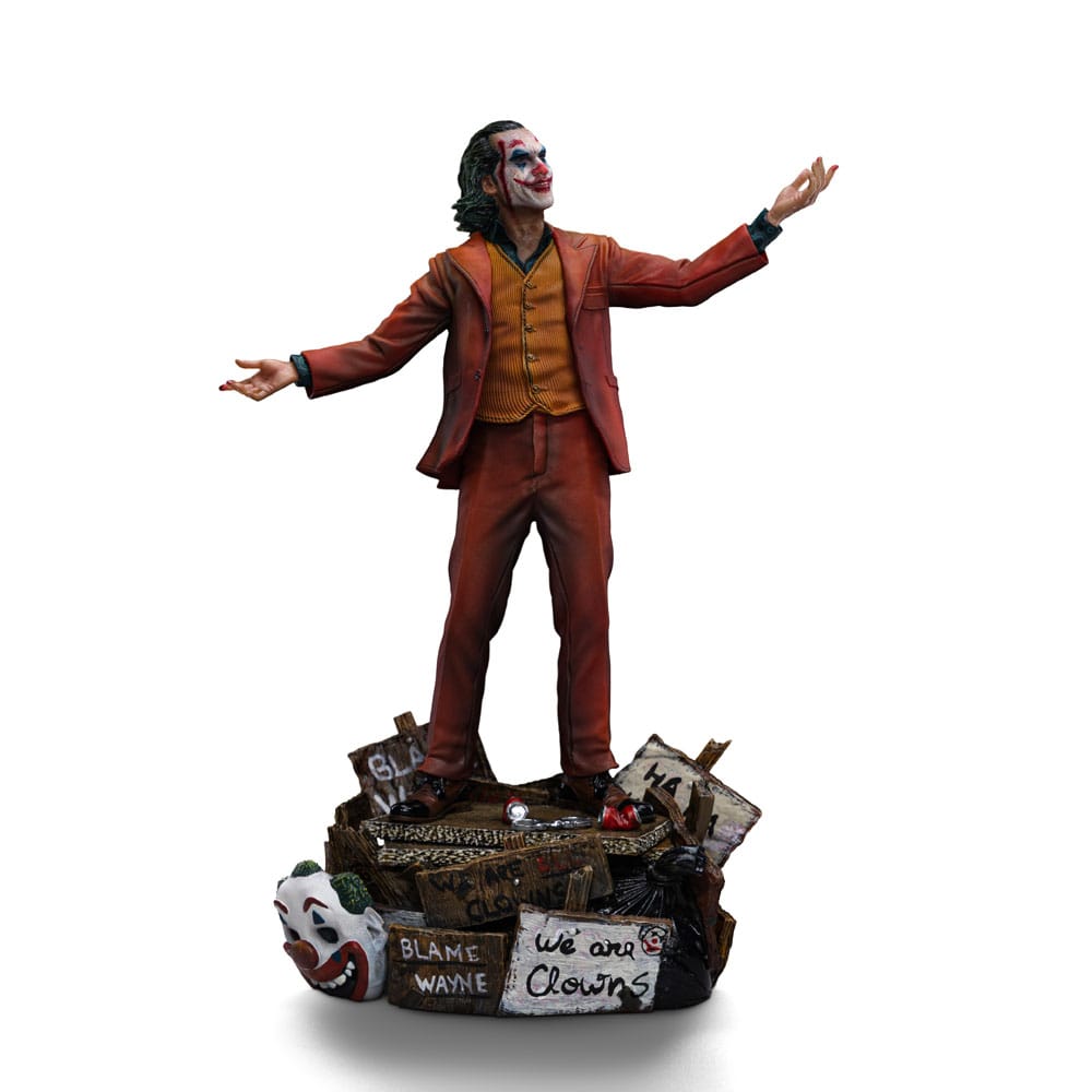 DC Comics Art Scale Deluxe Statua 1/10 Joker (Arthur Fleck) 19 cm - Iron Studios