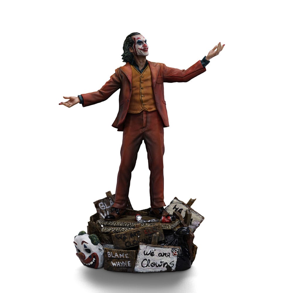 DC Comics Art Scale Deluxe Statua 1/10 Joker (Arthur Fleck) 19 cm - Iron Studios